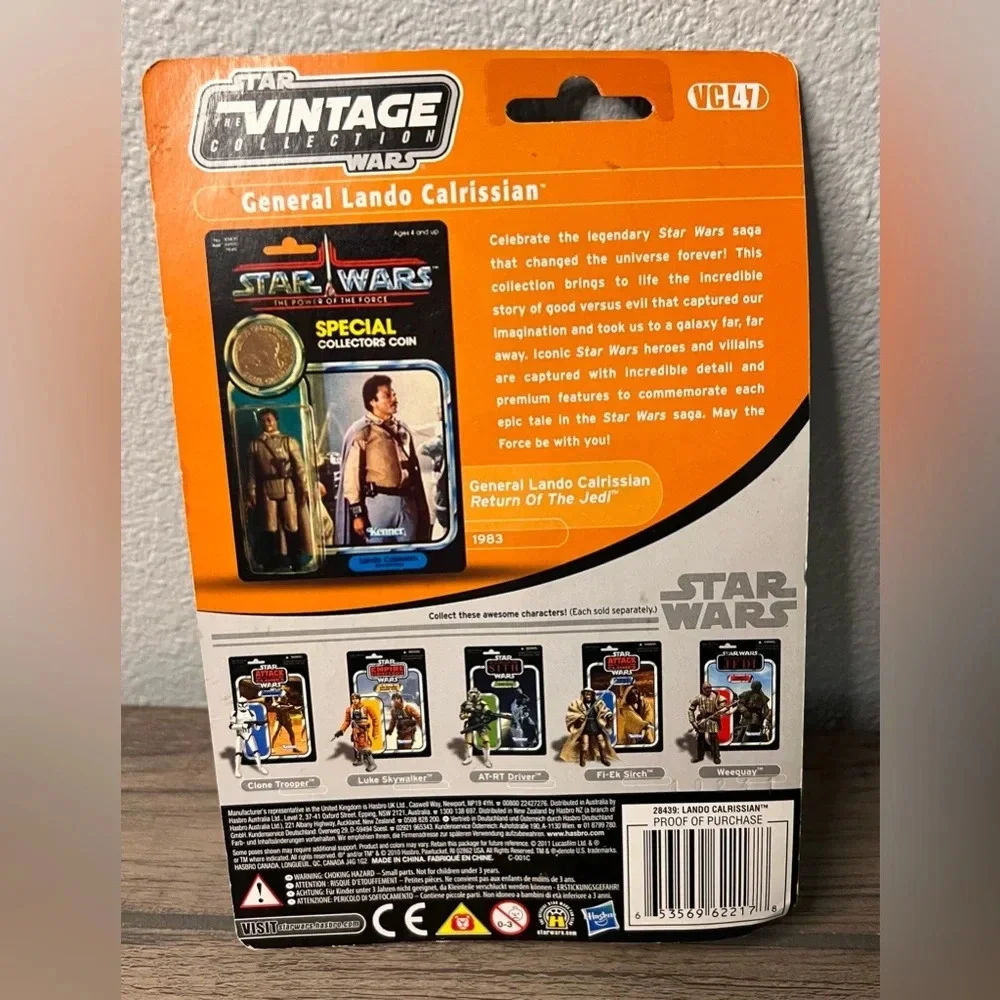 Star Wars Return of the Jedi General Lando Calrissian Figurine VC47 NIB 2011 - Picture 2 of 3